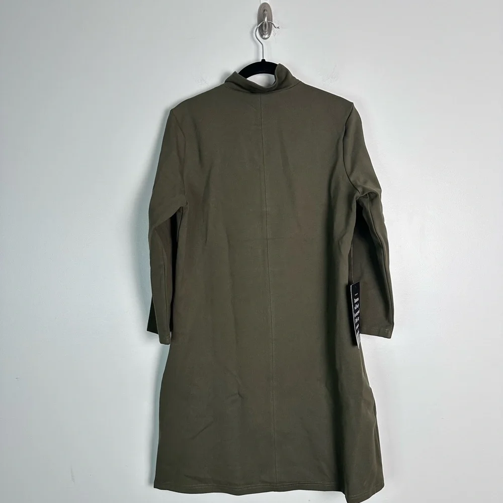 TUCKERNUCK Olive Green Ponte Clifton Dress - Picture 10 of 13
